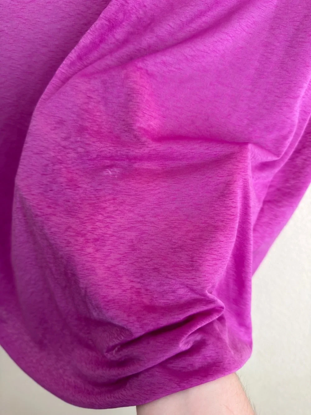 The North Face Reaxion Amp Training Tee Womens XL Purple Heather S/S Gym Shirt - Picture 6 of 8